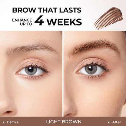 Long-Lasting Eyebrow Tint Kit | Light Brown，Dark Brown