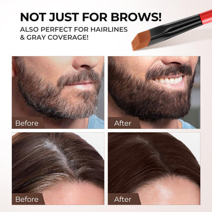 Long-Lasting Eyebrow Tint Kit | Light Brown，Dark Brown
