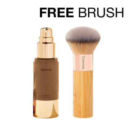 Hydrating Liquid Foundation– Natural Coverage | Free Brush Included