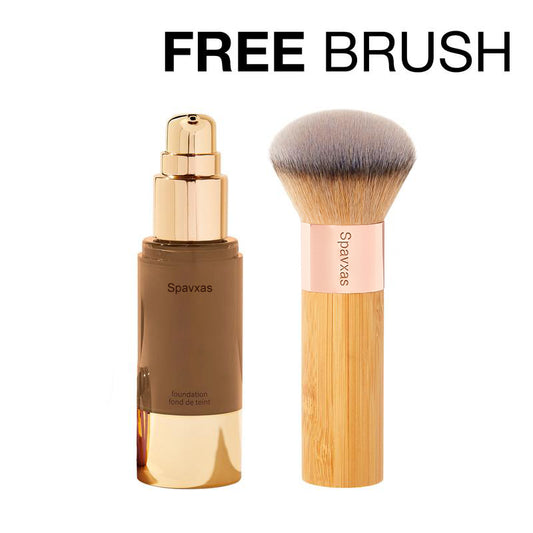 Hydrating Liquid Foundation– Natural Coverage | Free Brush Included