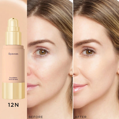Hydrating Liquid Foundation– Natural Coverage | Free Brush Included