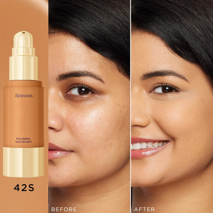 Hydrating Liquid Foundation– Natural Coverage | Free Brush Included