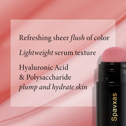 Soft Glow Blush Stick with Puff Applicator