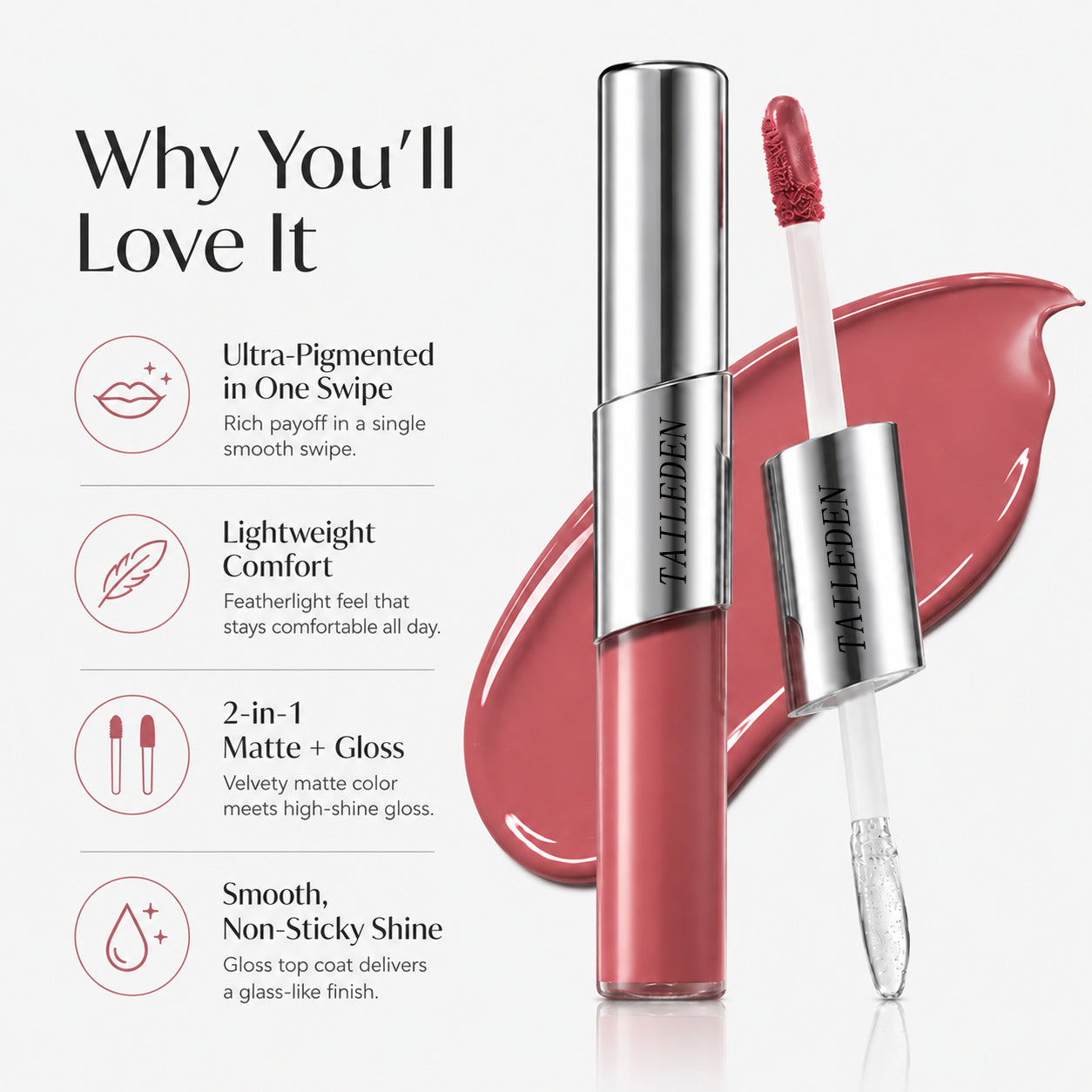 2-in-1 Matte & Gloss Lip Tint