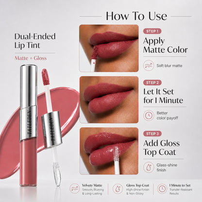 2-in-1 Matte & Gloss Lip Tint