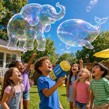 NESLEMY® 3D Wonder Bubble Blaster – Animal & Ocean Fantasy Theme