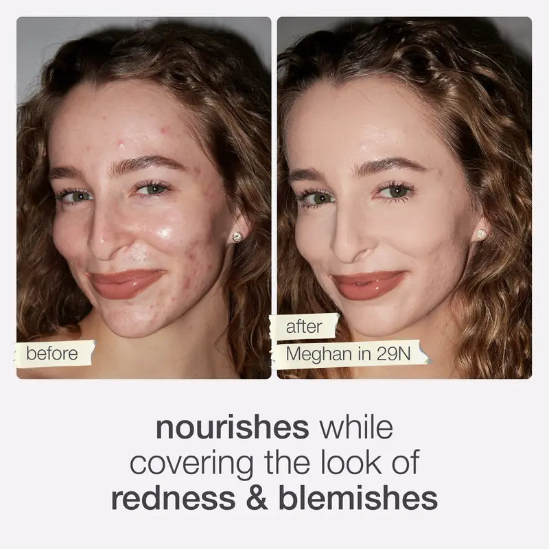 Hydrating Liquid Foundation– Natural Coverage | Free Brush Included