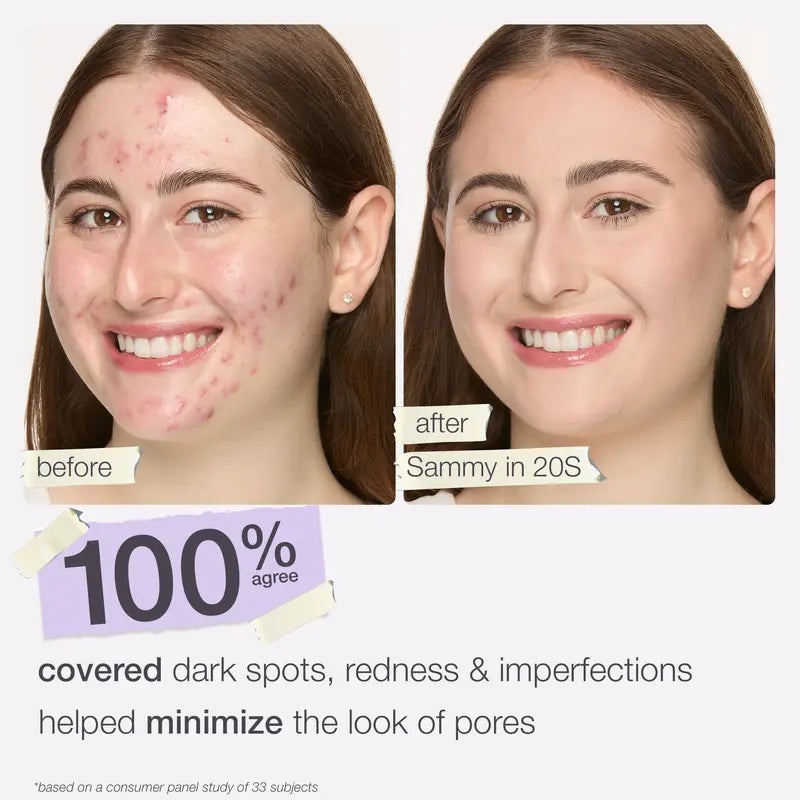 Hydrating Liquid Foundation– Natural Coverage | Free Brush Included